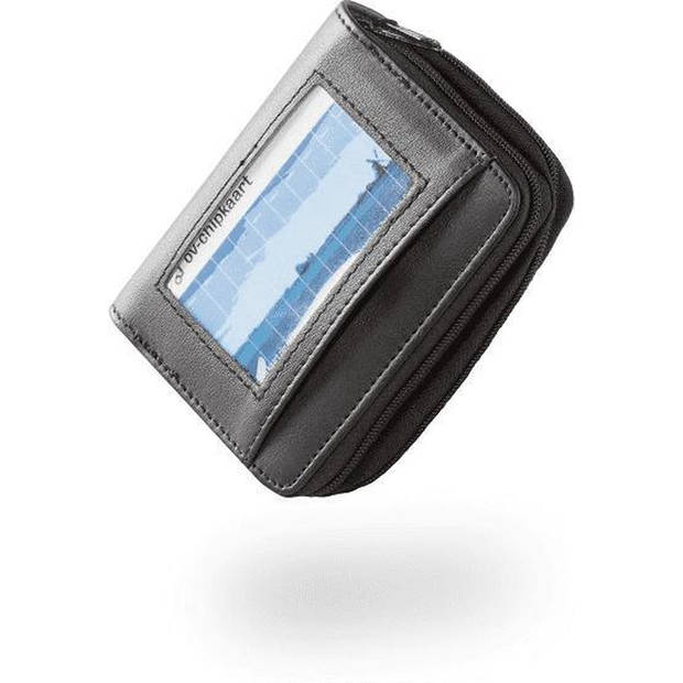 FEDEC Safe wallet portemonnee - Voor 36 pasjes - Zwart