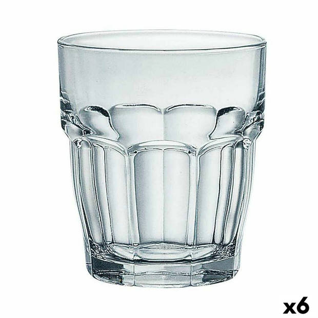 Glas Bormioli Rocco Rock Bar Transparant Glas 390 ml (6 Stuks)