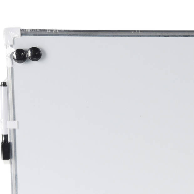 H&S Collection whiteboard/memobord incl. marker en magneten - 30 x 40 cm - Whiteboards