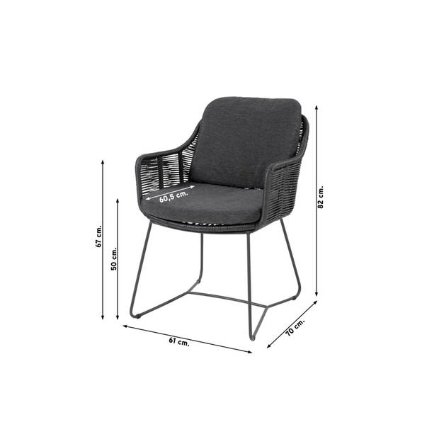 Taste Belmond/GI Trinxa ronde tuinset - 148 cm.