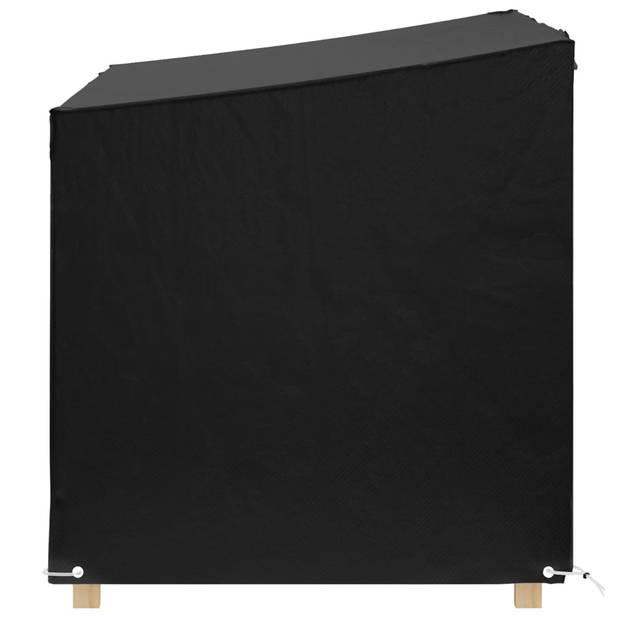 vidaXL Schommelbankhoes met 12 oogjes 215x150x130/150 cm polyetheen