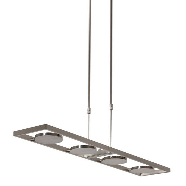 Steinhauer Hanglamp Soleil 4 lichts L 120 cm mat chroom