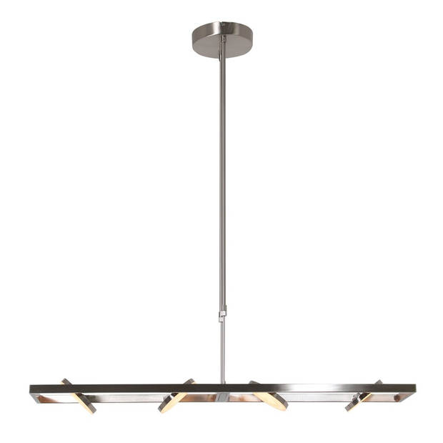 Steinhauer Hanglamp Soleil 4 lichts L 120 cm mat chroom