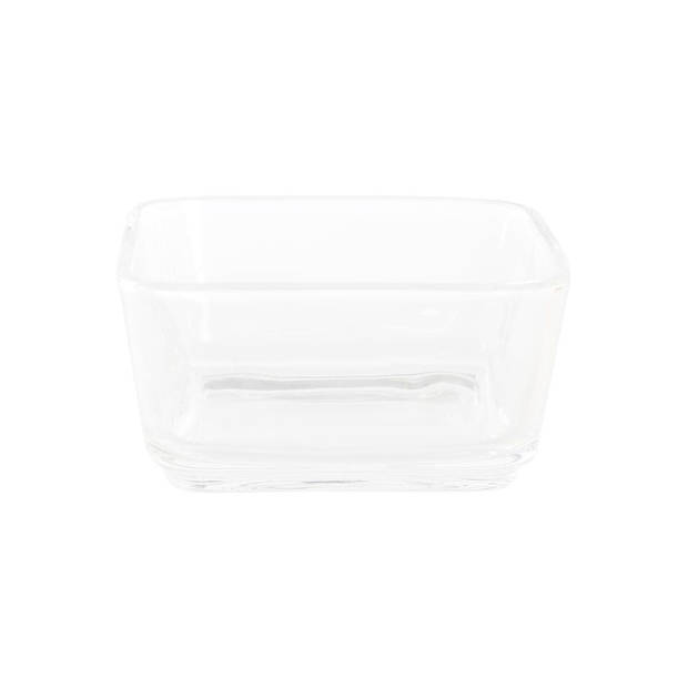 Snackdienblad DKD Home Decor 31,5 x 11 x 6 cm Kristal Natuurlijk 280 ml