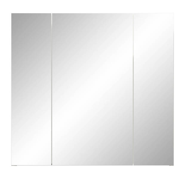 Riva spiegelkast 3 deuren wit.