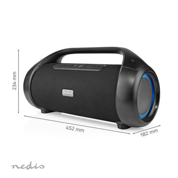 Nedis Bluetooth Party Boombox - SPBB340BK