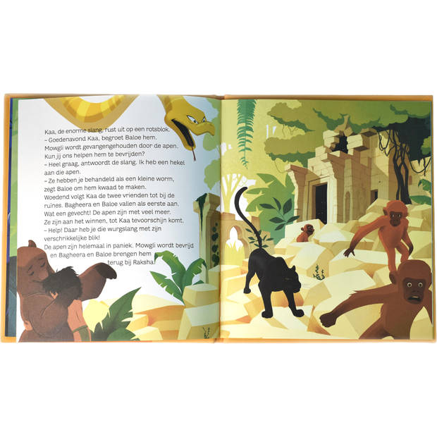 Jungle Book - Jungle Boek - Grote klassiekers voor de kleintjes - Hardcover