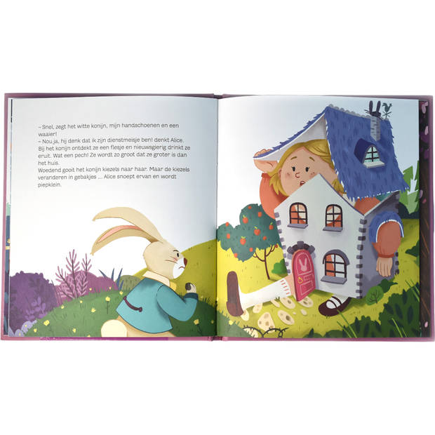 Alice in Wonderland - Grote klassiekers voor de kleintjes - Hardcover