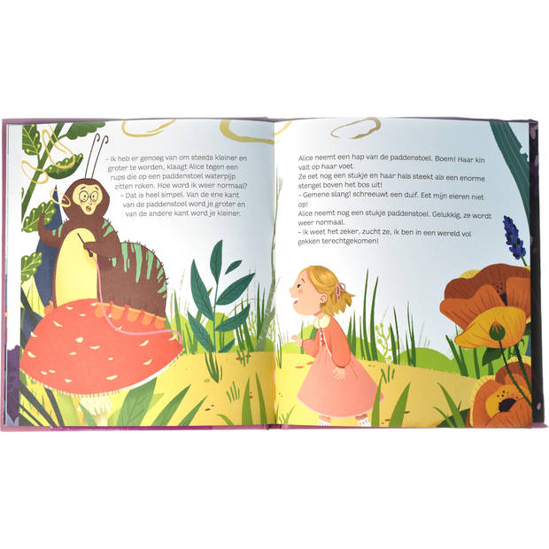 Alice in Wonderland - Grote klassiekers voor de kleintjes - Hardcover