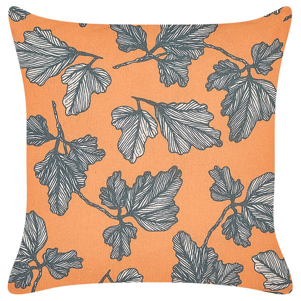 Beliani SPIREA - Sierkussen-Oranje-Polyester