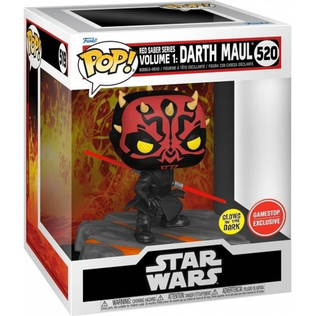 Pop! Red Saber Series Volume 1: Darth Maul - Funko Pop #520