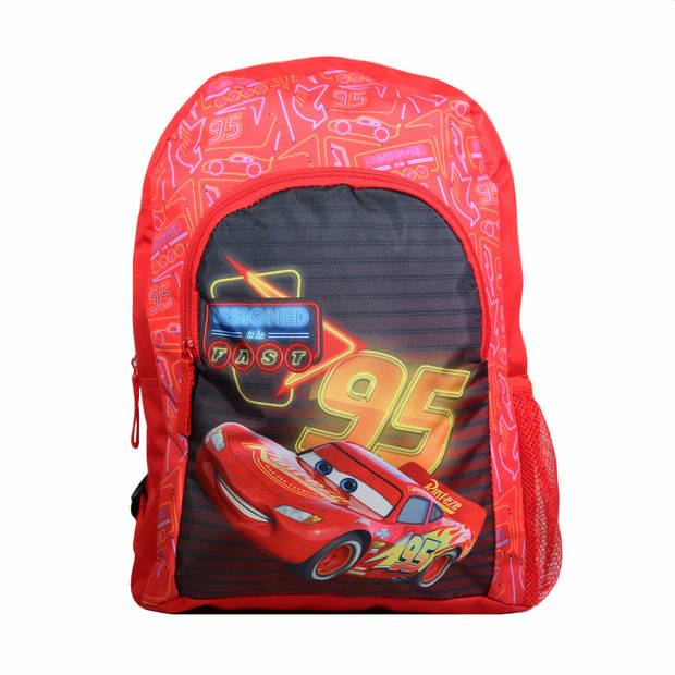 Disney Cars jongens rugzak rood 27x11x37