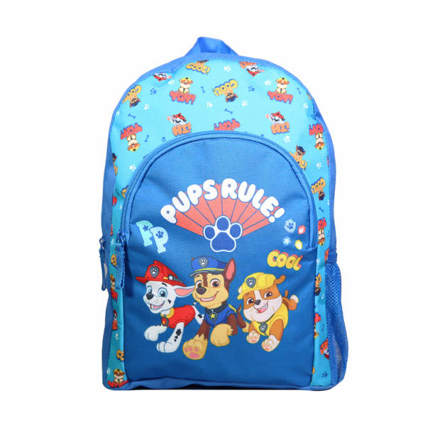 Paw Patrol jongens rugzak blauw 27x11x37