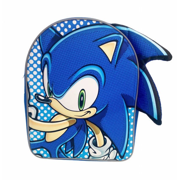 Sonic EVA 3D peuter rugzak blauw