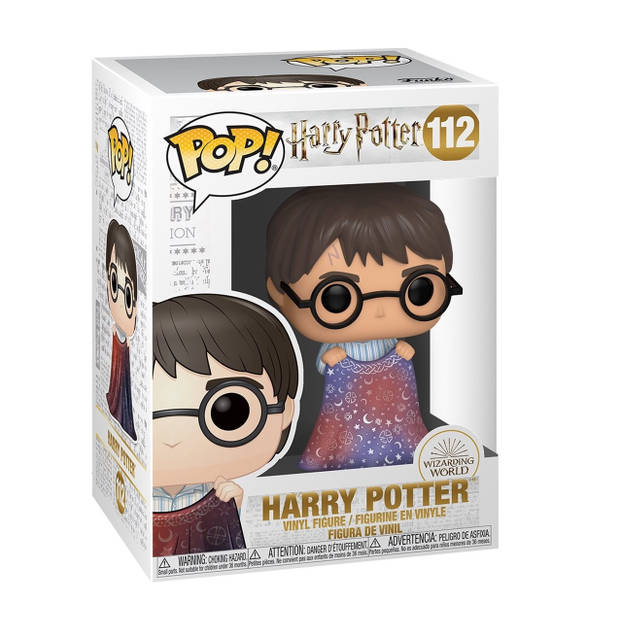 Harry Potter with Invisibility Cloak - Funko Pop #112