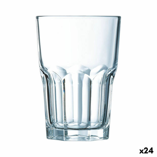 Glas Luminarc New America Transparant Glas 24 Stuks 400 ml