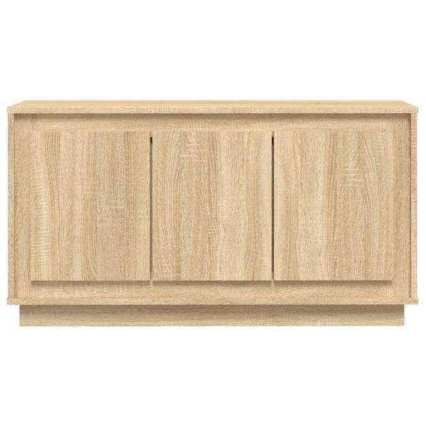 vidaXL Dressoir 102x35x55 cm bewerkt hout sonoma eikenkleurig