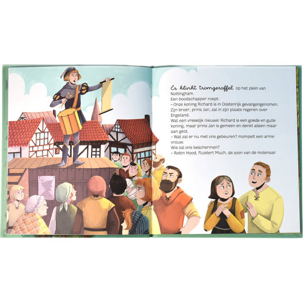 Robin Hood - Grote klassiekers voor de kleintjes - Hardcover