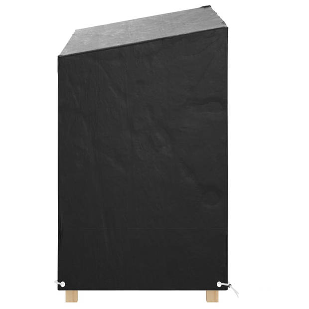 vidaXL Schommelbankhoezen 2 st 8 oogjes 125x90x135/165 cm polyetheen