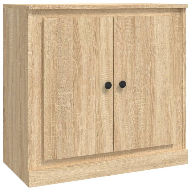 The Living Store Dressoir - Sonoma Eiken - 70 x 35.5 x 67.5 cm - Stabiel en vochtbestendig