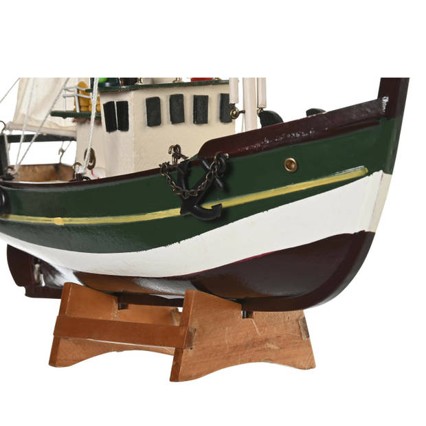 Items Vissersboot schaalmodel - Hout - 32 x 10 x 28 cm - Maritieme boten decoraties voor binnen - Beeldjes