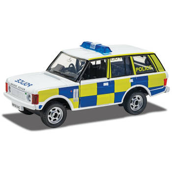 Modelauto/speelgoedauto Land Rover Range Rover politie schaal 1:24/12 x 5 x 5 cm - Speelgoed auto's