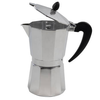 Aluminium moka/koffiemaker 10 koppen espresso 500 ml - Percolators