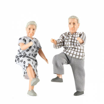 Lundby Poppenhuisfiguren opa & oma 'Jamie'