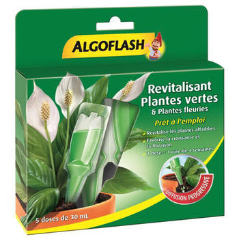 Monodose revitaliserende groene planten en bloeiende planten 30 ml - 5 doses