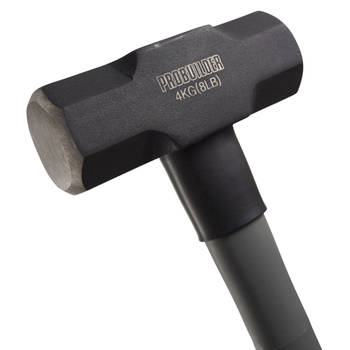 Probuilder Voorhamer Sloophamer Sledgehammer 4KG 90 CM