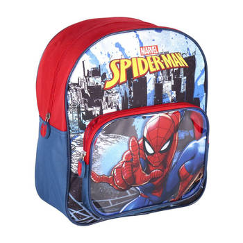 Schoolrugzak Spiderman Rood (25 x 30 x 12 cm)