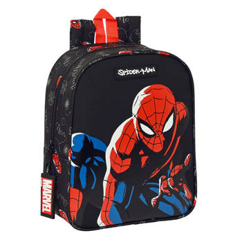 Kinderrugzak Spiderman Hero Zwart (22 x 27 x 10 cm)