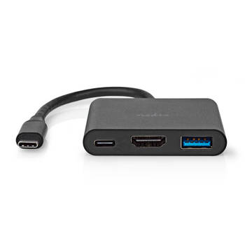 Nedis USB Multi-Port Adapter - CCGB64770BK01