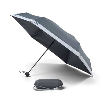 Copenhagen Design - Paraplu Compact in Reistas - Cool Gray 9 - Polyester - Grijs