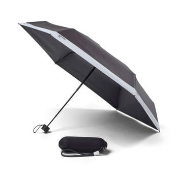 Copenhagen Design - Paraplu Compact in Reistas - Black 419 - Polyester - Zwart