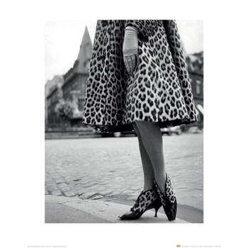 Kunstdruk Time Life Dior Leopard Print 40x50cm