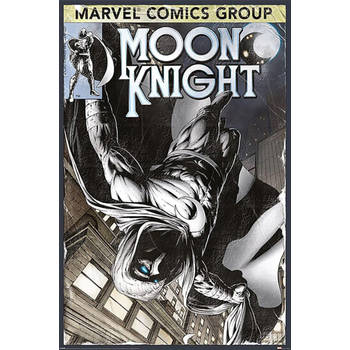 Poster Moon Knight Comic Book Cover 61x91,5cm
