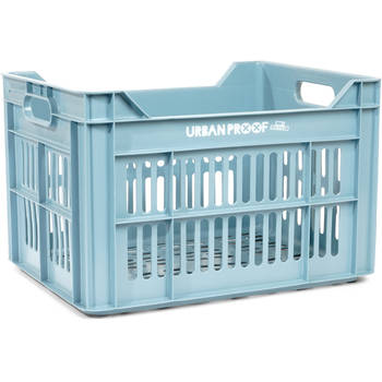 Urban Proof Fietskrat 30 liter Gerecycled Kunststof Sky Blue