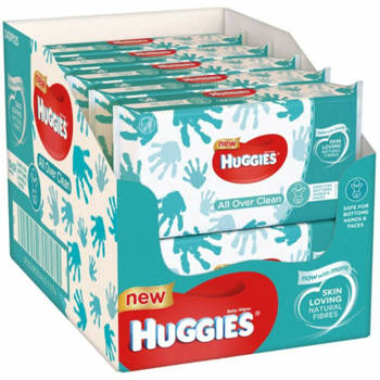 Huggies - Billendoekjes - All Over Clean - 10 x 56 - 560 stuks