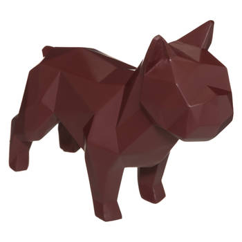 Deco Object Origami Bulldog - Rood
