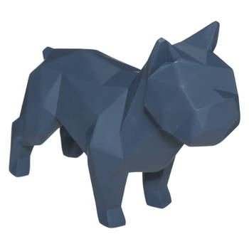 Deco Object Origami Bulldog - Blauw