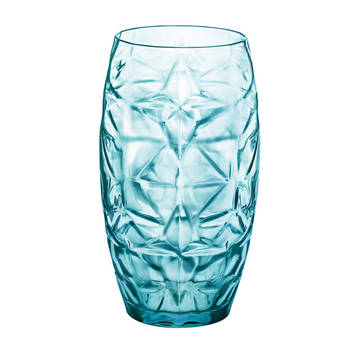 Glas Oriente Blauw Glas 470 ml (6 Stuks)
