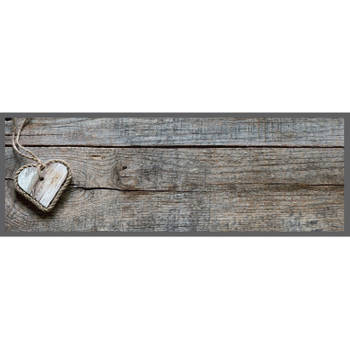 MD Entree - Keukenloper - Cook&Wash - Heart Wood - 50 x 150 cm