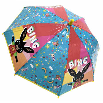 Bing kinder paraplu 38 cm transparant