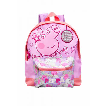 Pepa Pig meisje schoolrugzak roze 30x24x12
