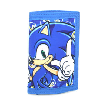 Sonic jongens portomonnee klitteband