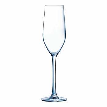 Vlak glas voor champagne en cava Arcoroc Mineral Glas 160 ml