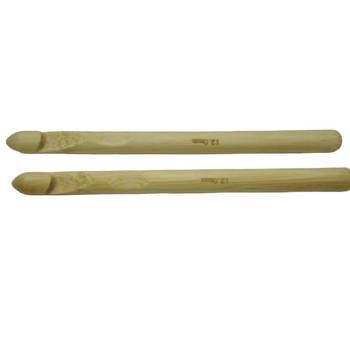 Bamboo Haaknaalden - 2 stuks