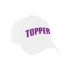 Topper fan / supporter pet/cap wit volwassenen - Verkleedhoofddeksels