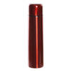 RVS thermosfles/isoleerfles rood met drukdop 920 ml - Thermosflessen